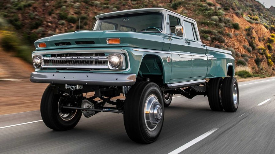 Custom Chevy Crew Cab Is The Classic Monster Off-Roader That Never Was