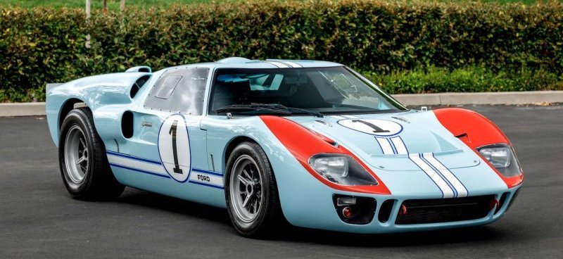 Replica 1966 Ford GT40 MKII used in ‘Ford v Ferrari’ heads to auction
