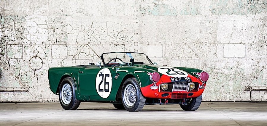 Le Mans 1960 Triumph TRS With Prototype Sabrina Engine Goes on Sale