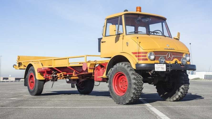 1966 Mercedes Unimog Car Hauler Is The Coolest Thing Ever