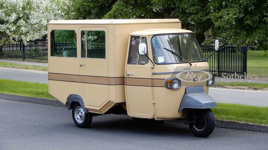 This Piaggio Ape Limousine Is Your Perfect Grocery-Getter