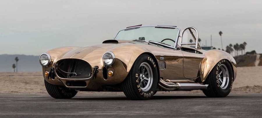 The Body Of This Beautiful Shelby Cobra Is Made Entirely Of Bronze
