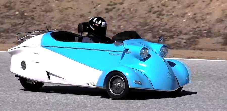 Messerschmitt Micro Car Is Reborn As Both Gas And EV Three-Wheeler