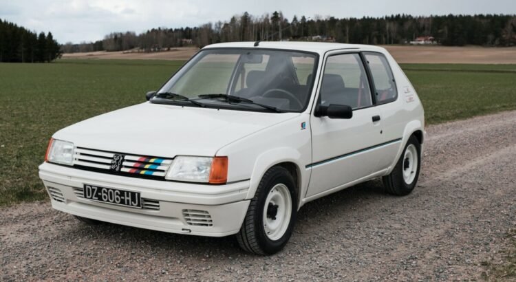 Peugeot 205 Rallye (1988) : Un Exemplaire À Vendre Aux Enchères