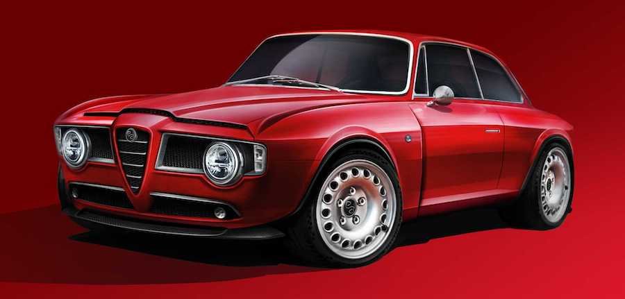 Alfa Romeo GT Reborn As 500-HP Giulia Quadrofoglio-Based Restomod