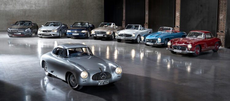 Mercedes Sl : Retour Sur L’histoire Du Coupé Cabriolet Iconique