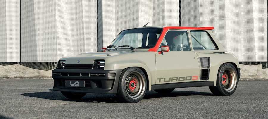 Renault 5 Turbo 3: un genial restomod de fibra de carbono