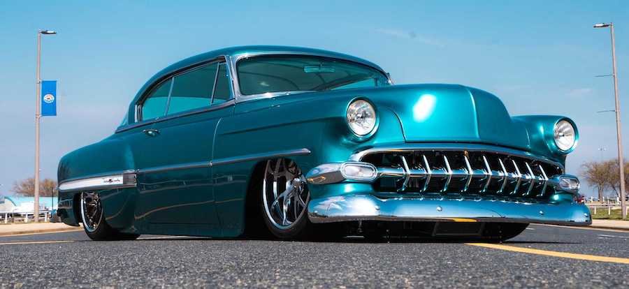 1954 Chevy Bel Air Restomod Is A 640-HP Ode To Chrome And Steel