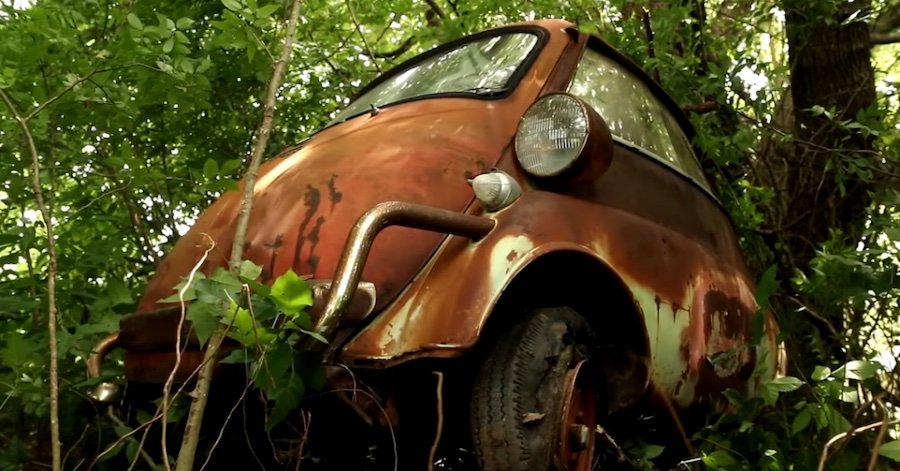 Abandoned BMW Isetta