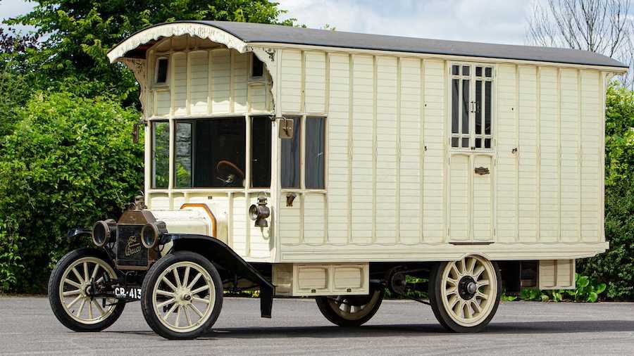 1914 Model T Motor Caravan Could Be The World's Oldest Motorhome