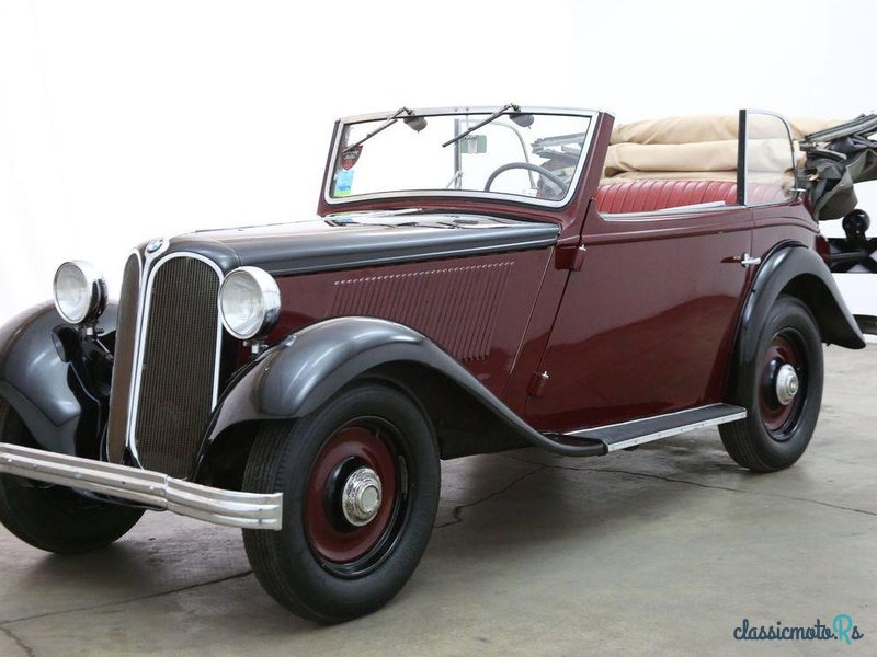 Продажа 1933' BMW 303 Cabriolet. США