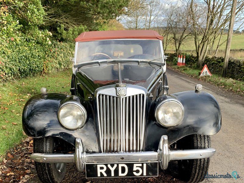 1954 MG TF in Yorkshire
