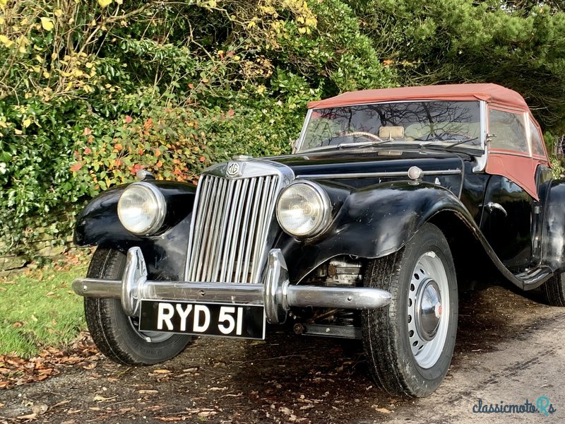 1954 MG TF in Yorkshire - 2
