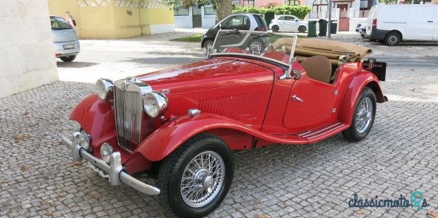 1952 MG Td in Portugal