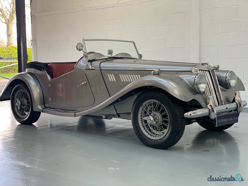 1954 MG TF in Yorkshire
